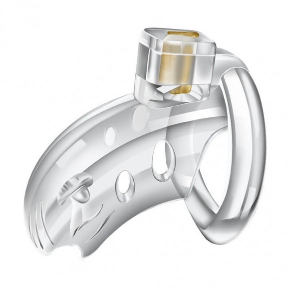 MizzZee - Men's Chastity Device Cage (Transparent)